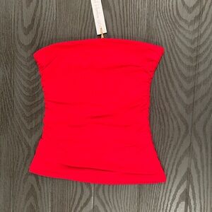 House of Harlow Red Strapless Top - New